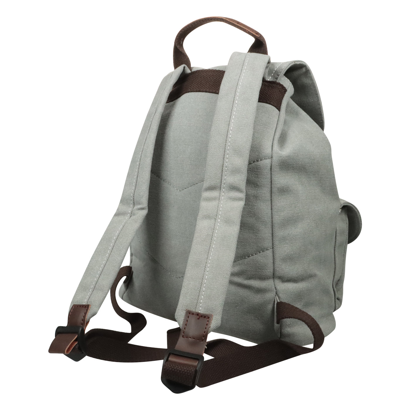 Canvas Rucksack im Retrolook