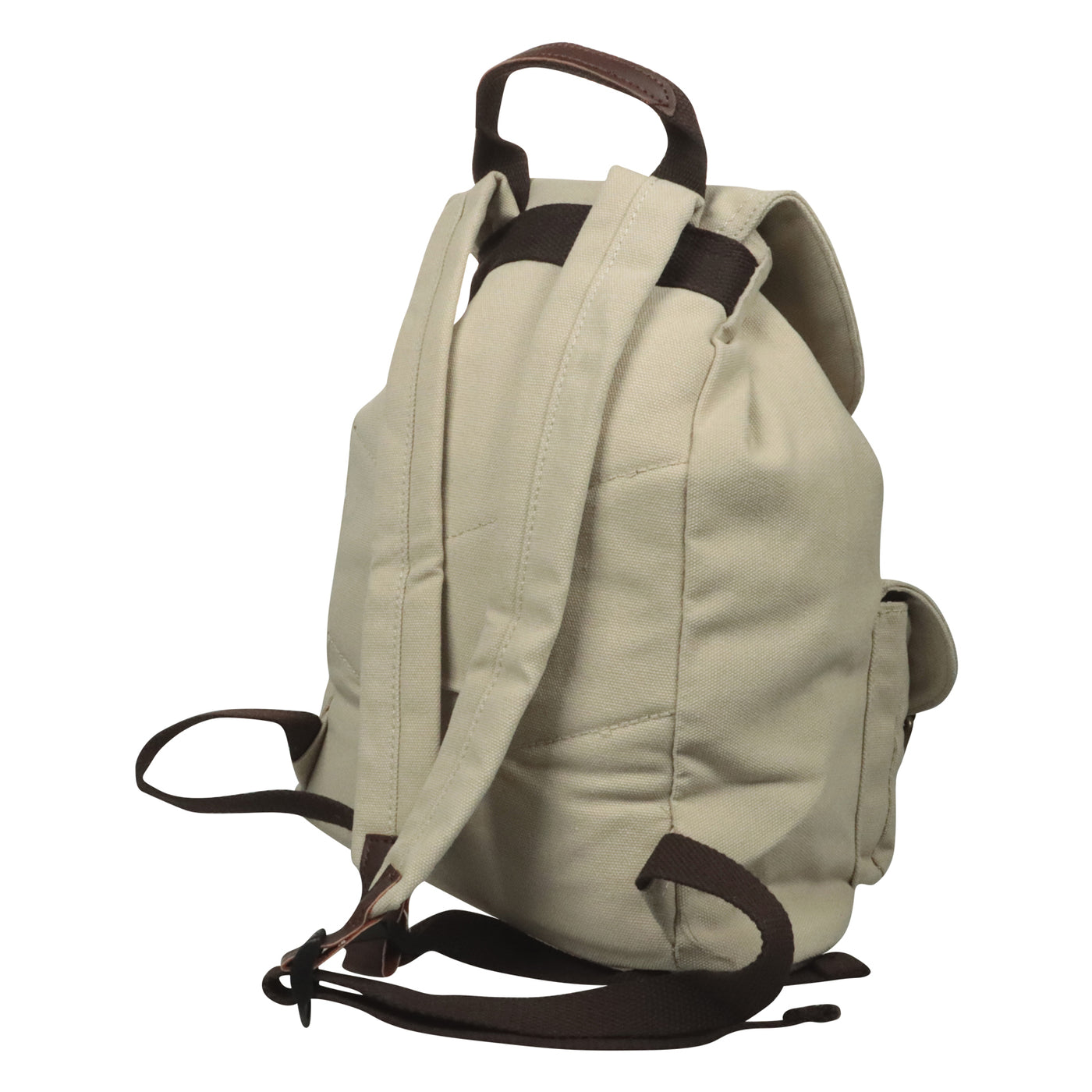 Canvas Rucksack im Retrolook