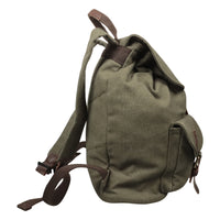 Canvas Rucksack im Retrolook