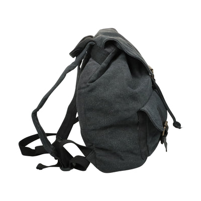 Canvas Rucksack im Retrolook