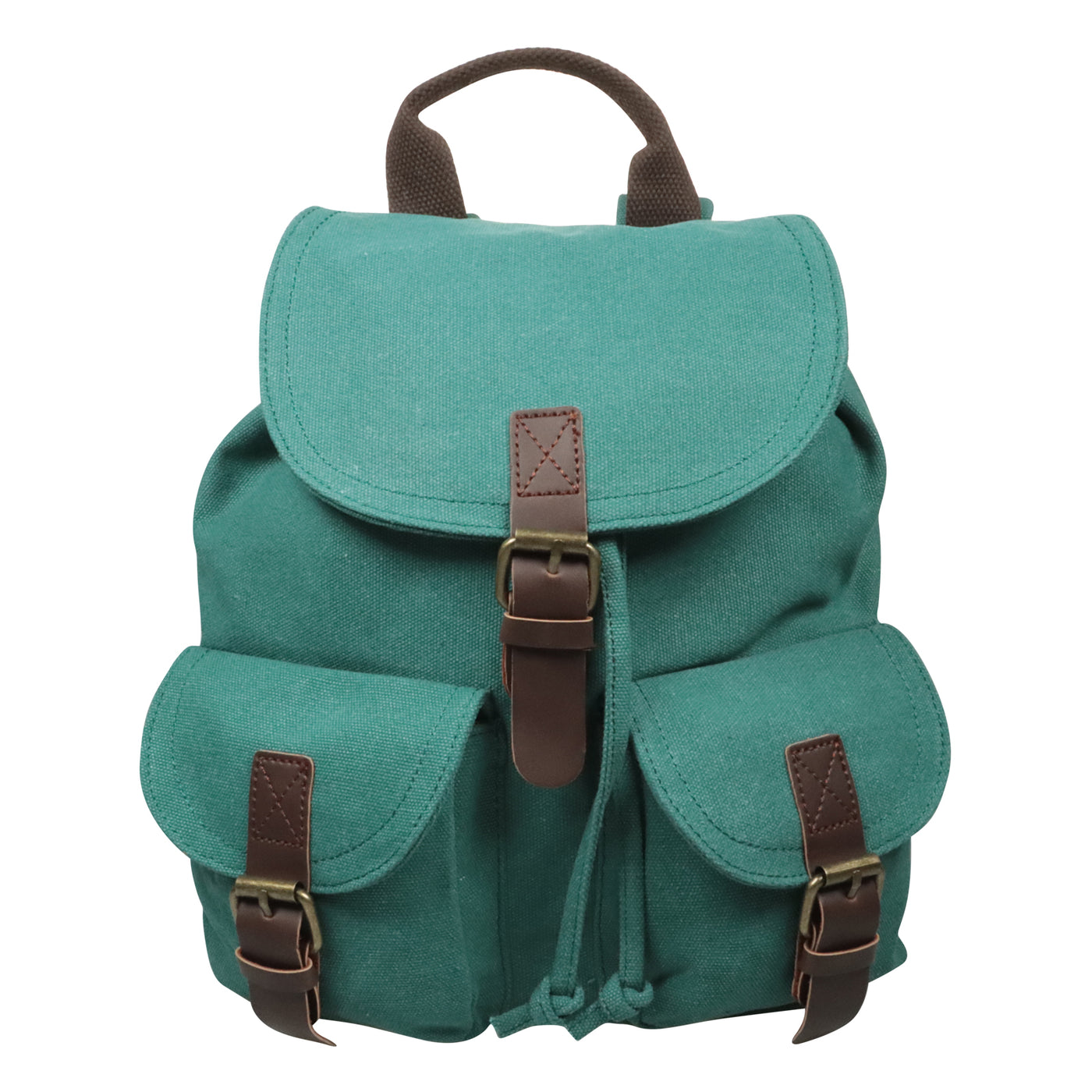 Canvas Rucksack im Retrolook