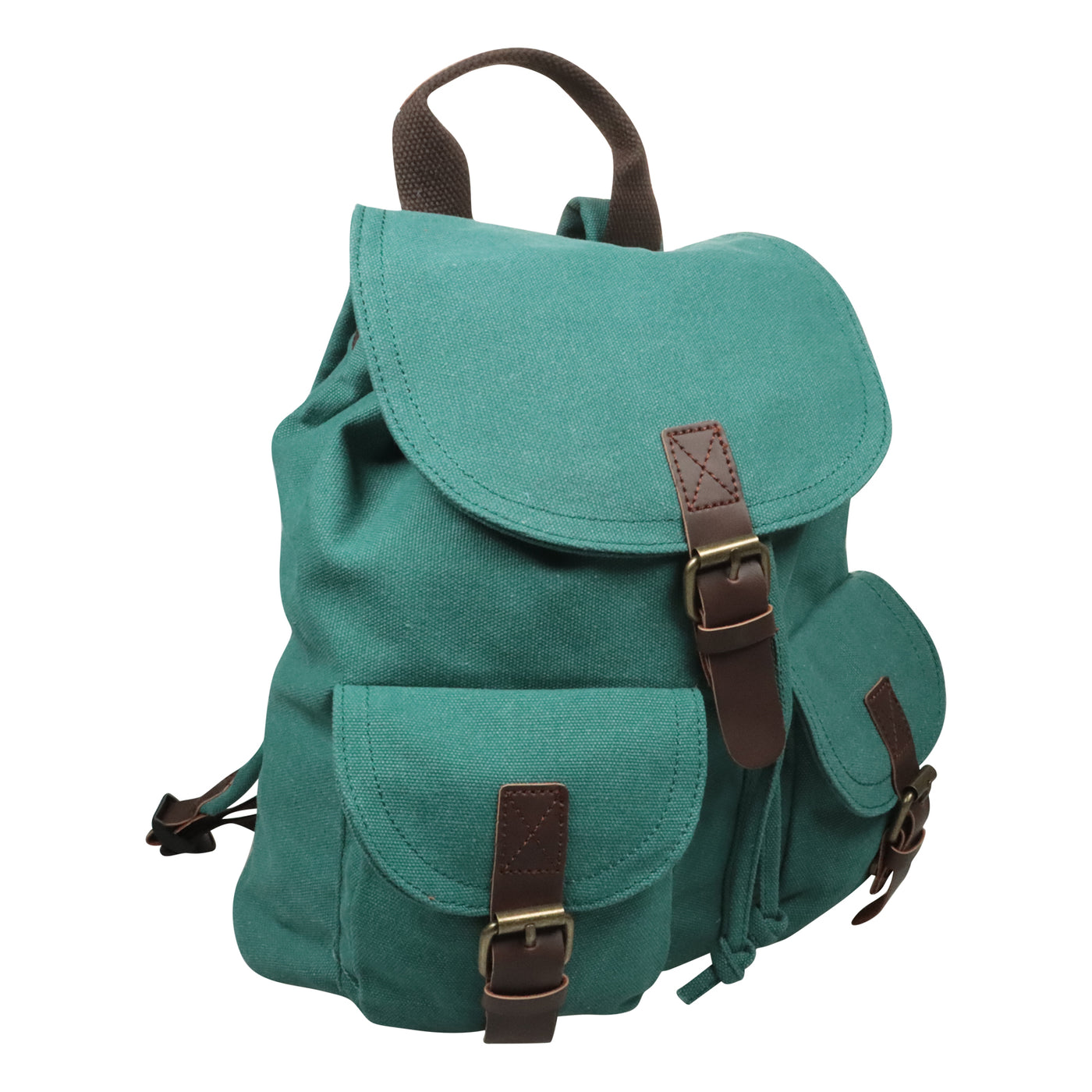 Canvas Rucksack im Retrolook