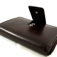 Premium Geldbörse aus poliertem Echt Leder