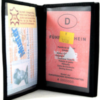 kleine Brieftasche aus weichem Rindsleder