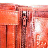 Klassische Bifold-Börse aus weichem Echt Leder