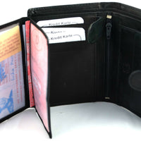 Geldbörse aus weichem Echt Leder mit Außenriegel