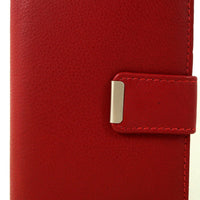 kompakte Damengeldbörse aus weichem Rindsleder, RFID-safe