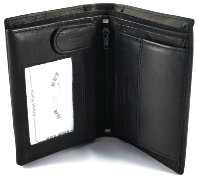 Klassische Bifold-Börse aus weichem Echt Leder