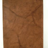 kompakte kleine Brieftasche für Karten und Dokumente, Rindsleder