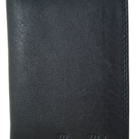 kompakte kleine Brieftasche für Karten und Dokumente, Rindsleder