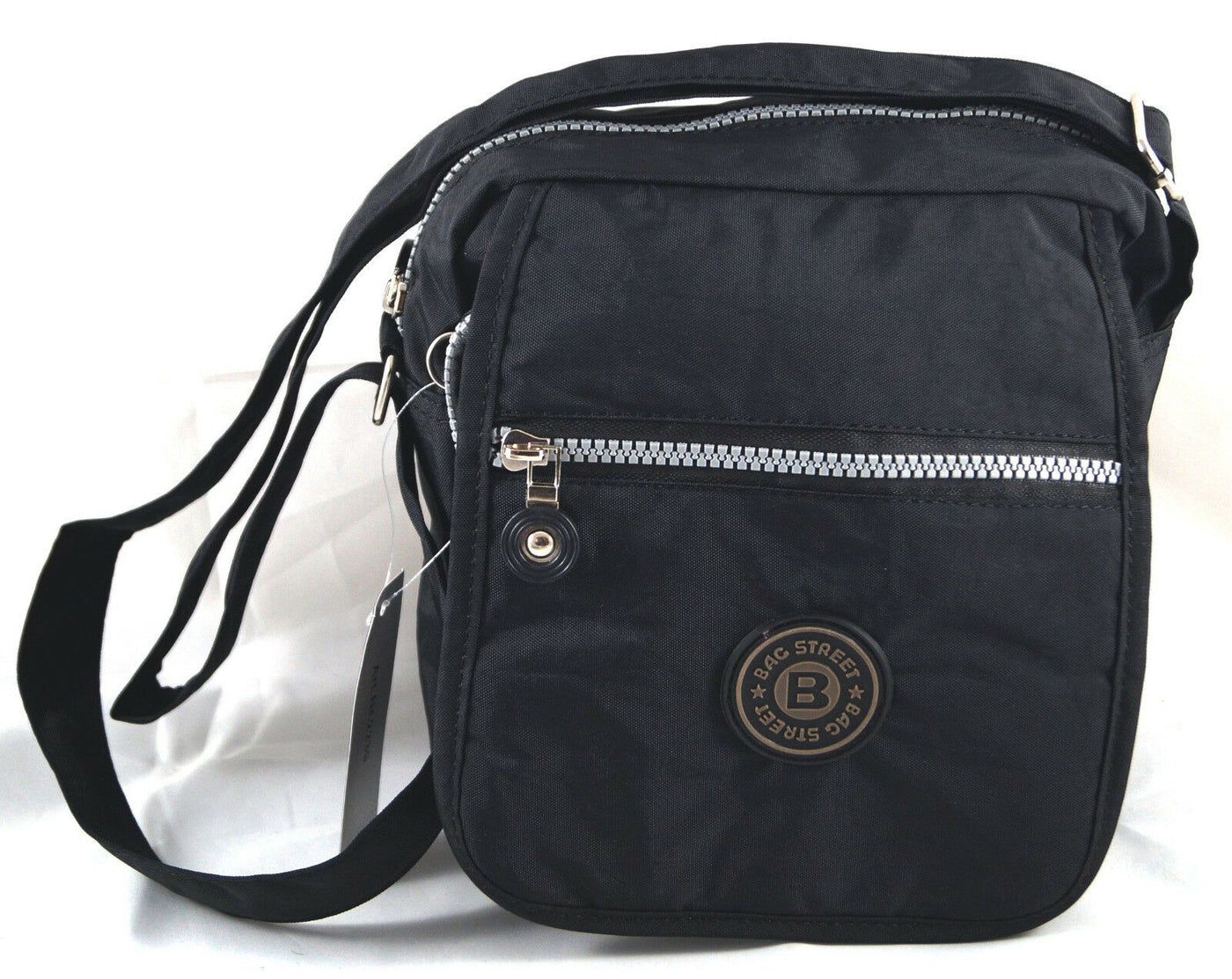 leichte Umhängetasche aus wasserabweisendem Nylon, Unisex