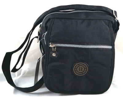 leichte Umhängetasche aus wasserabweisendem Nylon, Unisex