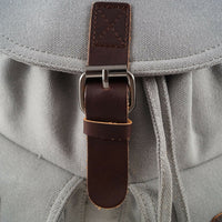 Canvas Rucksack im Retrolook