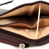 Premium Geldbörse aus poliertem Echt Leder