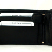 Geldbörse aus weichem Echt Leder mit Außenriegel