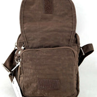 leichte, kleine Umhängetasche aus wasserabweisendem Nylon