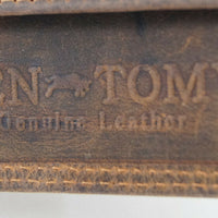 Geldbörse aus Büffelleder mit RFID-Blocker und Geheimfach