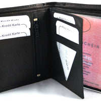 Geldbörse mit vielen Fächern aus weichem Echt Leder