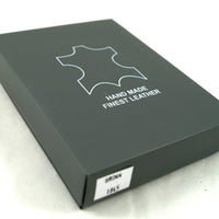 Premium Geldbörse aus poliertem Echt Leder