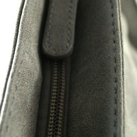 große Umhängetasche aus Kunstleder in Wildlederoptik