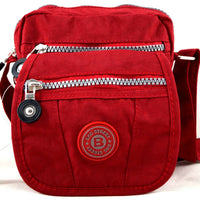 leichte, kleine Umhängetasche aus wasserabweisendem Nylon