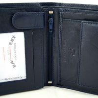 Klassische Bifold-Börse aus weichem Echt Leder