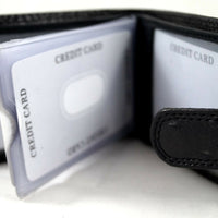 Edles Kartenetui mit praktischen Details, Echt Leder