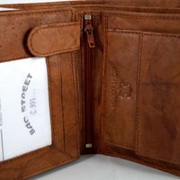 Klassische Bifold-Börse aus weichem Echt Leder