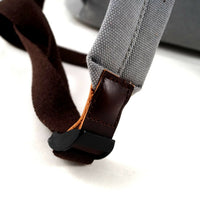 Canvas Rucksack im Retrolook