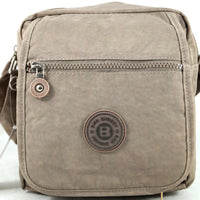 leichte Umhängetasche aus wasserabweisendem Nylon, Unisex