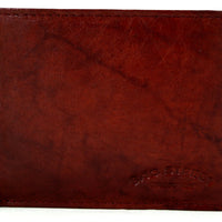 klassische Bifold-Geldbörse aus weichem Echt Leder