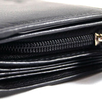 klassische Damengeldbörse aus weichem Rindsleder mit RFID-Blocker