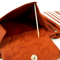 Geldbörse mit 12 Kartenfächern aus weichem Echt Leder