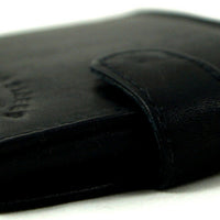 Geldbörse aus weichem Echt Leder mit Außenriegel