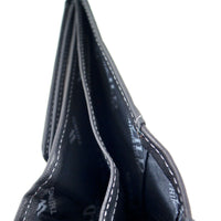 Geldbörse aus Rindleder im Querformat mit RFID-Blocker