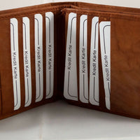 Geldbörse mit 12 Kartenfächern aus weichem Echt Leder