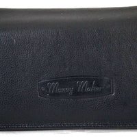 praktische Damengeldbörse aus weichem Rindsleder mit vielen Kartenfächern, RFID-safe