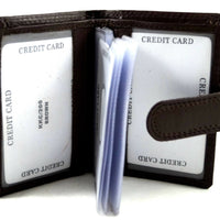 Edles Kartenetui mit praktischen Details, Echt Leder