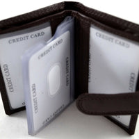 Edles Kartenetui mit praktischen Details, Echt Leder