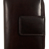 Premium Geldbörse aus poliertem Echt Leder