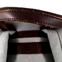 Canvas Rucksack im Retrolook