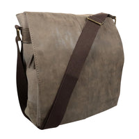 Großer Unisex Messenger Bag aus Canvas, DIN A4