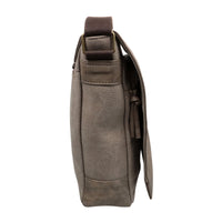 Großer Unisex Messenger Bag aus Canvas, DIN A4