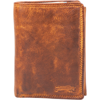 Hochwertige Waschleder-Geldbörse, extra geschmeidig