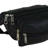 Sehr weiche Bauchtasche aus Nappaleder, leicht