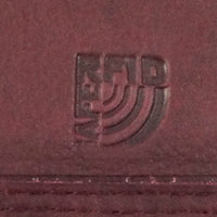 praktische Damengeldbörse aus weichem Rindsleder mit vielen Kartenfächern, RFID-safe