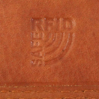 praktische Damengeldbörse aus weichem Rindsleder mit vielen Kartenfächern, RFID-safe