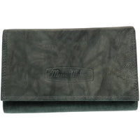 Praktische Damengeldbörse aus Rindsleder mit RFID-Blocker