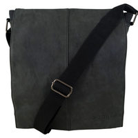 Großer Unisex Messenger Bag aus Canvas, DIN A4