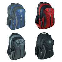 wasserabweisender Sport- oder Schulrucksack mit Gurt- und Rückenpolstern